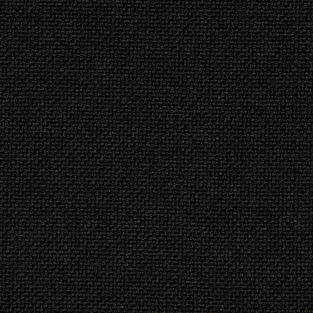 Essentials Heavy Duty Mid Century Modern Scotchgard Upholstery Fabric / Black