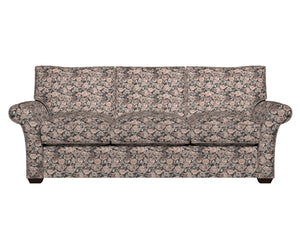 Essentials Cityscapes Black Brown Tan Gray Botanical Leaf Upholstery Drapery Fabric