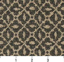 Load image into Gallery viewer, Essentials Indoor Outdoor Upholstery Drapery Fabric Black / Cafe Mosaic