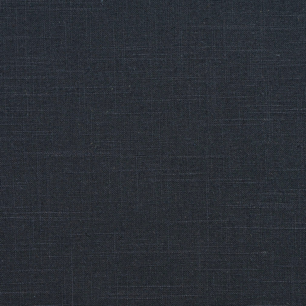 Essentials Upholstery Drapery Linen Blend Fabric Black / Charcoal