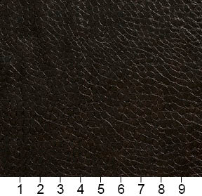 Essentials Breathables Black Heavy Duty Faux Leather Upholstery Vinyl / Chestnut