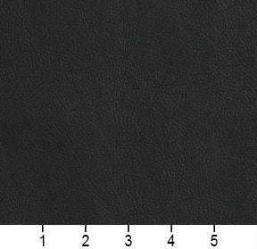 Essentials Breathables Black Heavy Duty Faux Leather Upholstery Vinyl / Coal