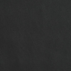 Essentials Breathables Black Heavy Duty Faux Leather Upholstery Vinyl / Coal
