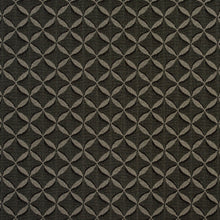 Load image into Gallery viewer, Essentials Heavy Duty Black Geometric Medallion Upholstery Fabric / Charcoal