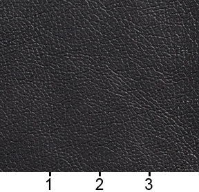 Essentials Breathables Black Heavy Duty Faux Leather Upholstery Vinyl / Teak