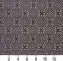 Load image into Gallery viewer, Essentials Chenille Black White Geometric Medallion Upholstery Fabric