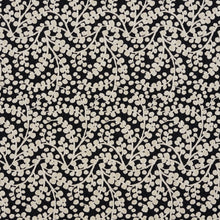 Load image into Gallery viewer, Essentials Black White Upholstery Fabric / Onyx Vine