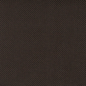 Essentials Mid Century Modern Geometric Blask Gold Dot Upholstery Fabric / Onyx