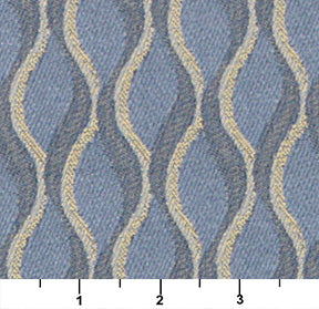 Essentials Mid Century Modern Geometric Upholstery Drapery Fabric Blue Beige Trellis / Agean