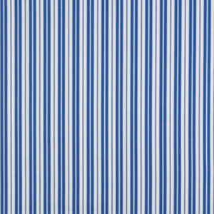 Essentials Outdoor Blue White Coastal Classic Stripe Upholstery Fabric