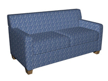 Load image into Gallery viewer, Essentials Crypton Upholstery Fabric Blue / Cobalt Leaf