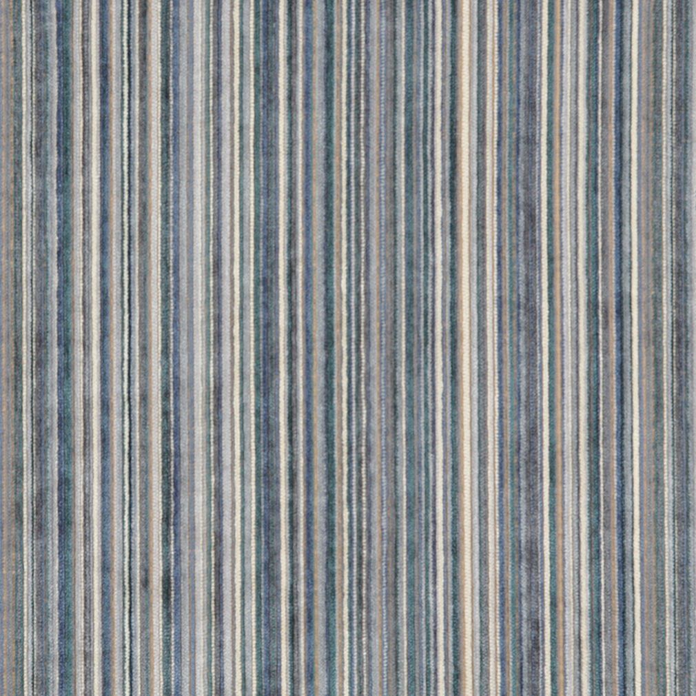 blue velvet stripes jacket - Provence - Provençal textiles