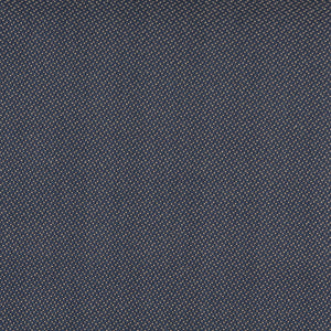 Essentials Mid Century Modern Geometric Blue Gold Dot Upholstery Fabric / Navy