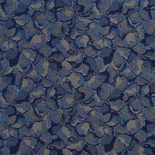 Load image into Gallery viewer, Essentials Heavy Duty Blue Gray Floral Petal Upholstery Fabric / Pacific