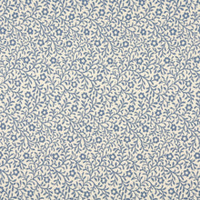 Load image into Gallery viewer, Essentials Floral Drapery Upholstery Fabric Blue Ivory / Wedgewood Trellis