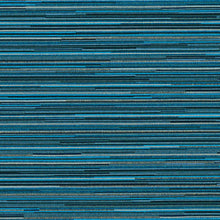 Load image into Gallery viewer, Essentials Heavy Duty Scotchgard Blue Navy Aqua Stripe Upholstery Fabric / Atlantic