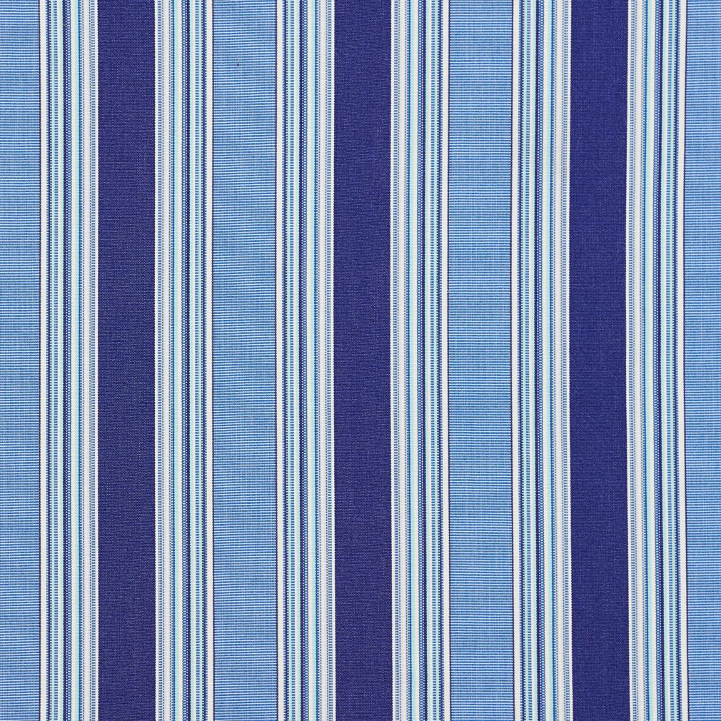 Essentials Outdoor Blue Ocean Stripe Upholstery Fabric – Fabric Bistro