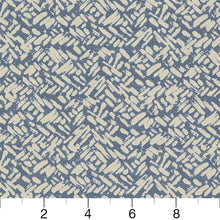 Load image into Gallery viewer, Essentials Stain Repellent Upholstery Fabric Blue / Rice Sapphire
