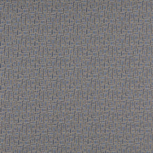 Load image into Gallery viewer, Essentials Mid Century Modern Geometric Blue Upholstery Fabric / Sky