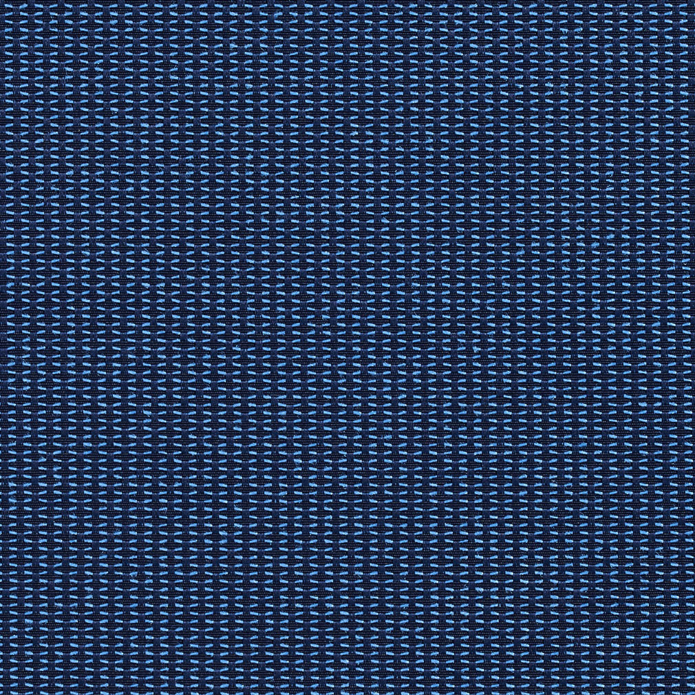 Essentials Heavy Duty Scotchgard Blue Trellis Upholstery Fabric / Electric Blue