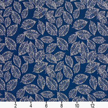 Load image into Gallery viewer, Essentials Heavy Duty Upholstery Drapery Fabric Blue / Wedgewood Leaf