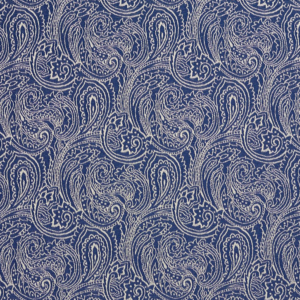 Essentials Heavy Duty Upholstery Fabric Blue / Wedgewood Paisley