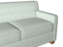 Load image into Gallery viewer, Essentials Chenille Blue White Leaf Branches Upholstery Fabric