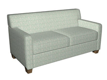 Load image into Gallery viewer, Essentials Botanical Upholstery Drapery Fabric Aqua / Capri Vine