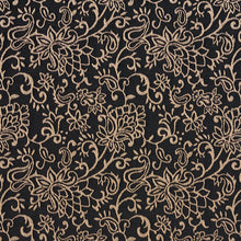 Load image into Gallery viewer, Essentials Heavy Duty Upholstery Drapery Botanical Fabric Black / Onyx Garden