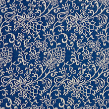 Load image into Gallery viewer, Essentials Heavy Duty Upholstery Drapery Botanical Fabric Blue / Wedgewood Garden