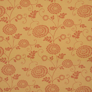 Essentials Outdoor Upholstery Drapery Botanical Fabric / Coral