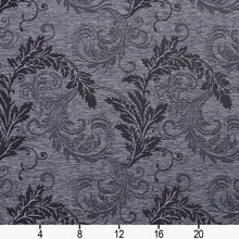 Load image into Gallery viewer, Essentials Heavy Duty Upholstery Drapery Botanical Fabric Gray / Slate Leaf