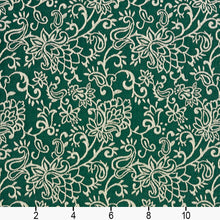 Load image into Gallery viewer, Essentials Heavy Duty Upholstery Drapery Botanical Fabric Green / Alpine Garden