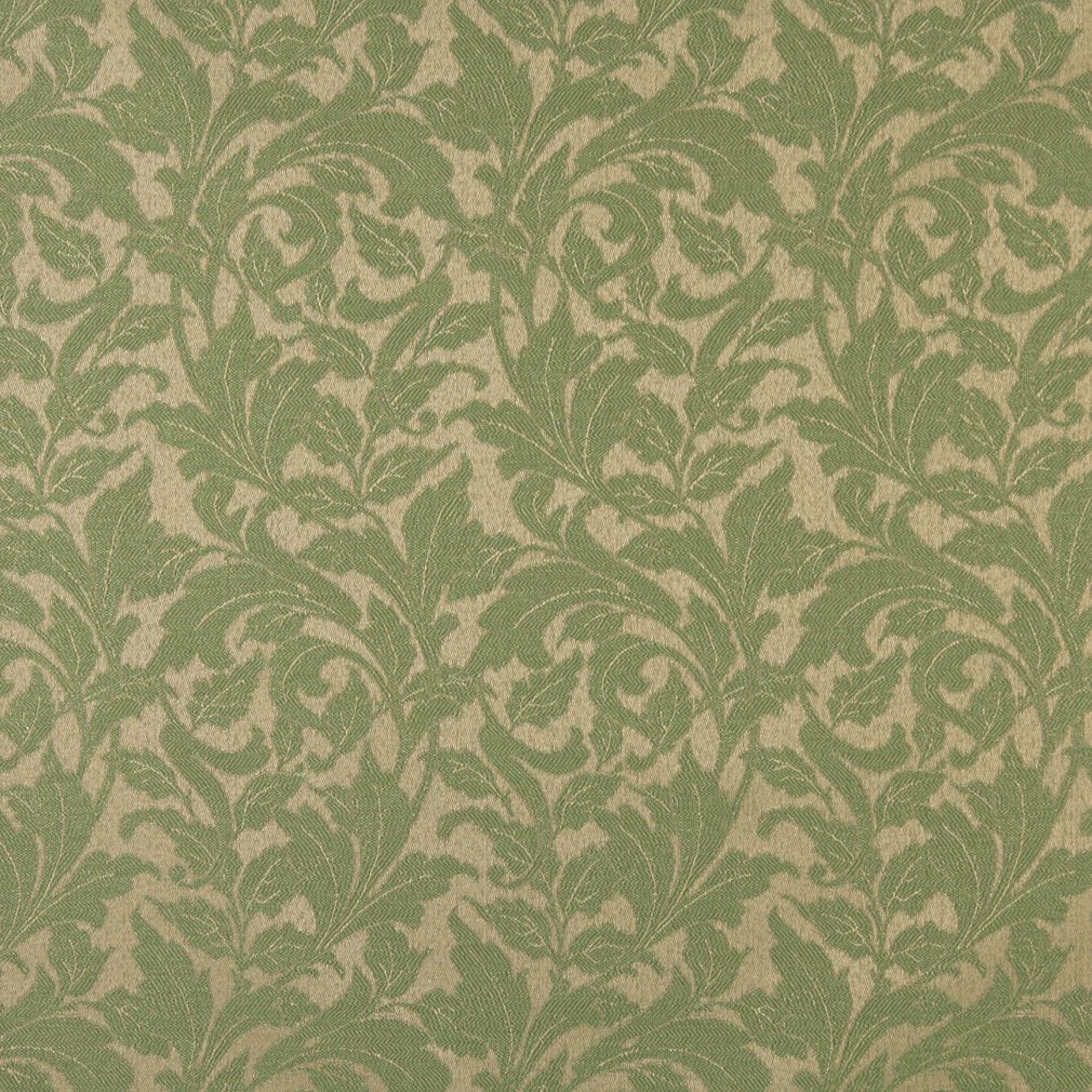 Essentials Indoor Outdoor Upholstery Drapery Botanical Fabric Green / Fern Leaf