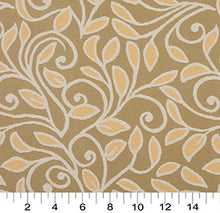 Load image into Gallery viewer, Essentials Outdoor Upholstery Drapery Botanical Leaf Fabric / Brown Coral