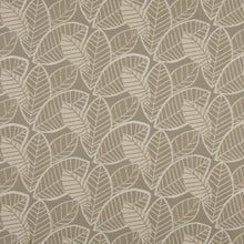 Load image into Gallery viewer, Essentials Outdoor Upholstery Drapery Botanical Leaf Fabric / Gray