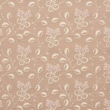 Load image into Gallery viewer, Essentials Botanical Upholstery Drapery Fabric Mauve / Primrose Vine