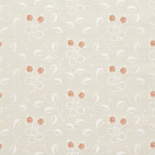 Load image into Gallery viewer, Essentials Botanical Upholstery Drapery Fabric White / Coral Vine