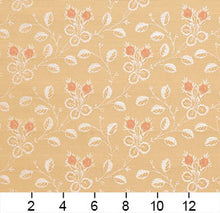 Load image into Gallery viewer, Essentials Botanical Upholstery Drapery Fabric Yellow / Gold Vine