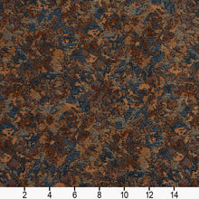 Load image into Gallery viewer, Essentials Heavy Duty Brown Beige Blue Upholstery Fabric / Pissarro