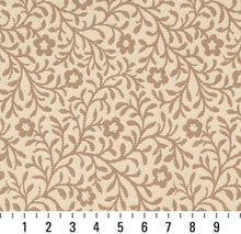 Load image into Gallery viewer, Essentials Floral Drapery Upholstery Fabric Brown Beige / Cream Trellis