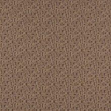 Load image into Gallery viewer, Essentials Mid Century Modern Geometric Brown Beige Upholstery Fabric / Sable