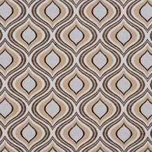 Load image into Gallery viewer, Essentials Outdoor Stain Resistant Upholstery Drapery Fabric Brown Beige / Sand Lantern