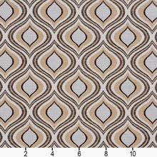 Load image into Gallery viewer, Essentials Outdoor Stain Resistant Upholstery Drapery Fabric Brown Beige / Sand Lantern