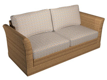 Load image into Gallery viewer, Essentials Outdoor Stain Resistant Upholstery Drapery Fabric Brown Beige / Sand Wave