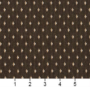 Essentials Brown Beige White Upholstery Fabric / Desert Dot