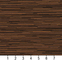 Load image into Gallery viewer, Essentials Heavy Duty Scotchgard Brown Black Tan Stripe Upholstery Fabric / Coffee Bean