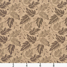 Load image into Gallery viewer, Essentials Crypton Upholstery Fabric Brown / Cafe Leaf