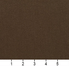Essentials Cotton Twill Brown Upholstery Fabric / Forest