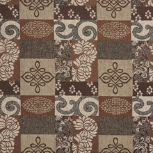 Load image into Gallery viewer, Essentials Chenille Brown Gray Tan Beige Tapestry Kilim Upholstery Fabric / Cobblestone